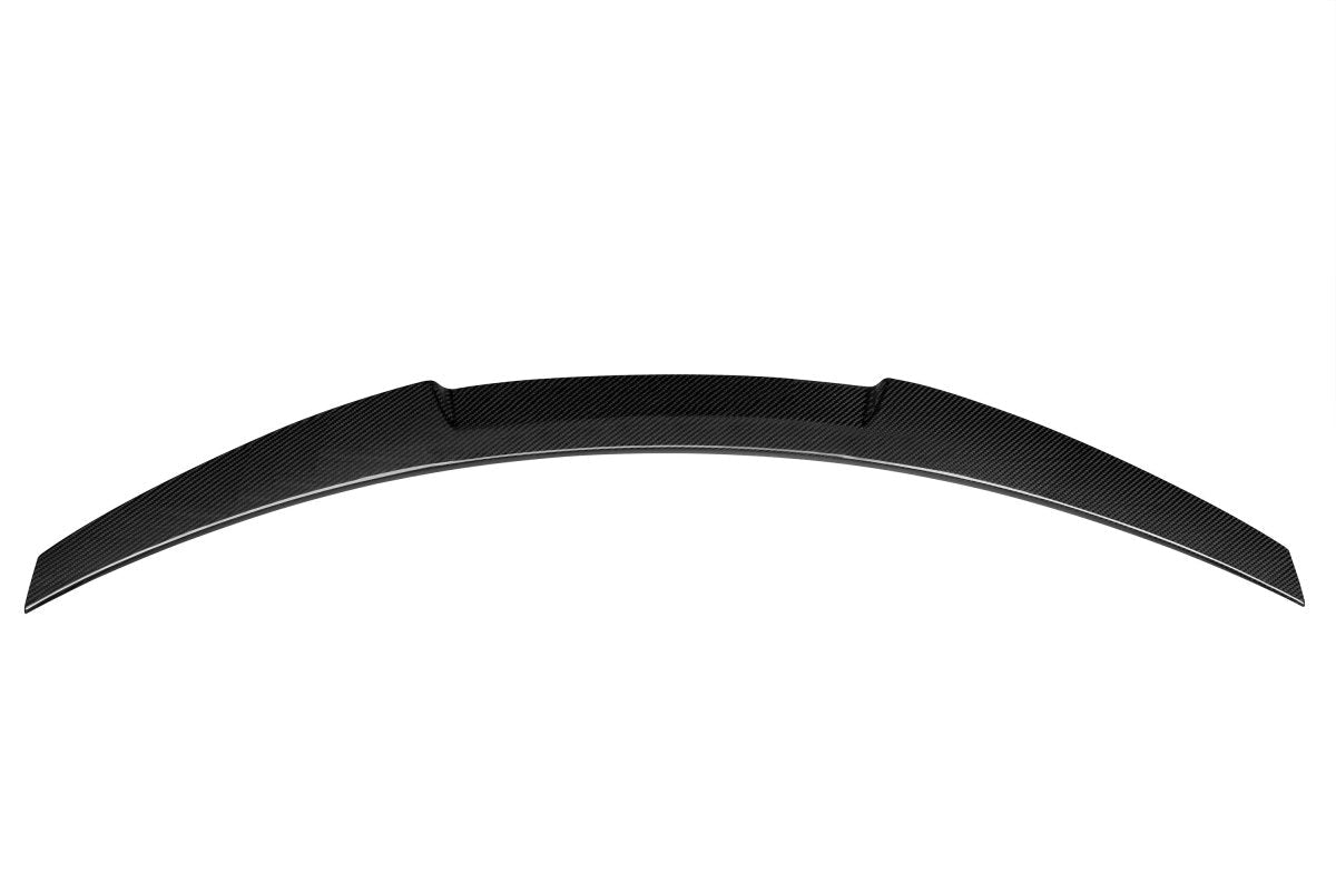 BMW 4 Series M440 430 G22 2020 2021 2022 2023 2024 & M4 G82 2021 2022 2023 2024 with Aftermarket Parts - M4?Style Rear Lip Spoiler Pre-preg Carbon Carbon Fiber from Aero Republic
