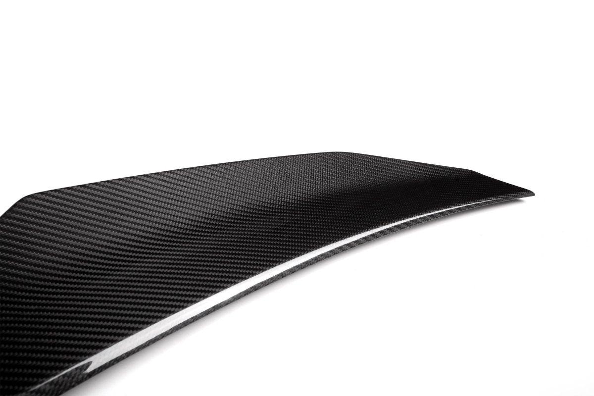 BMW 4 Series M440 430 G22 2020 2021 2022 2023 2024 & M4 G82 2021 2022 2023 2024 with Aftermarket Parts - PSM?Style Rear Lip Spoiler Pre-preg Carbon Carbon Fiber from Aero Republic