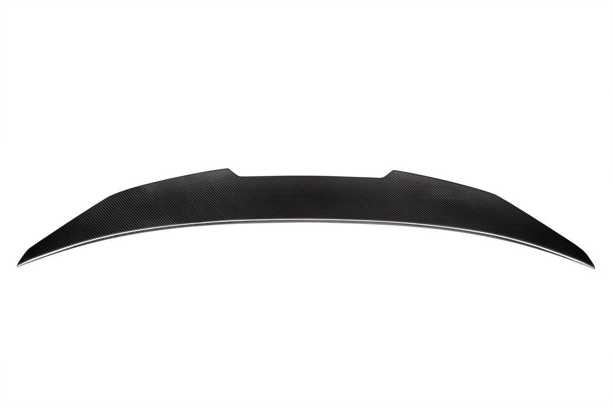 BMW 4 Series M440 430 G22 2020 2021 2022 2023 2024 & M4 G82 2021 2022 2023 2024 with Aftermarket Parts - PSM?Style Rear Lip Spoiler Pre-preg Carbon Carbon Fiber from Aero Republic