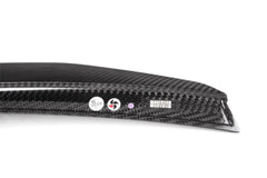 Audi S4 A4 B9 ?2018 2019 2020 2021 2022 2023 2024 with Aftermarket Parts - PSM Style Rear Lip Spoiler Pre-preg Carbon Fiber from Aero Republic