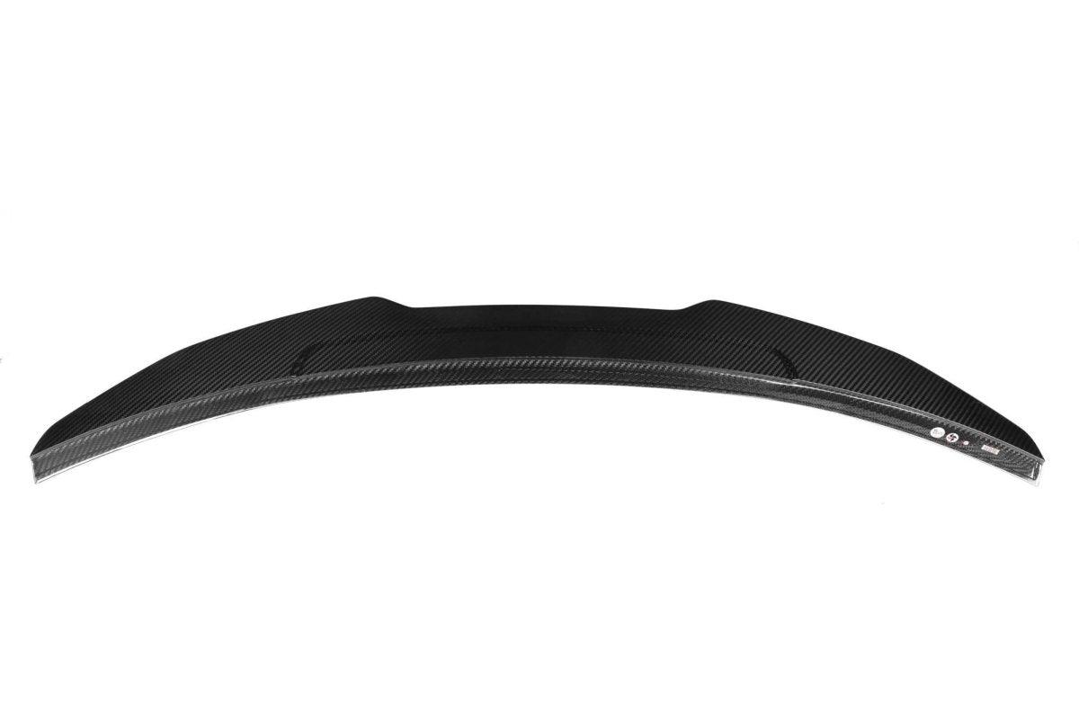 Audi S4 A4 B9 ?2018 2019 2020 2021 2022 2023 2024 with Aftermarket Parts - PSM Style Rear Lip Spoiler Pre-preg Carbon Fiber from Aero Republic