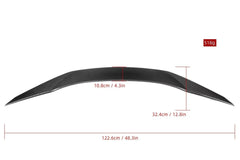 BMW Z4 M40 / sDrive30 G29 2019 2020 2021 2022 2023 2024 with Aftermarket Parts - TRD Style Rear Lip Spoiler Pre-preg Carbon Fiber&nbsp;from Aero Republic