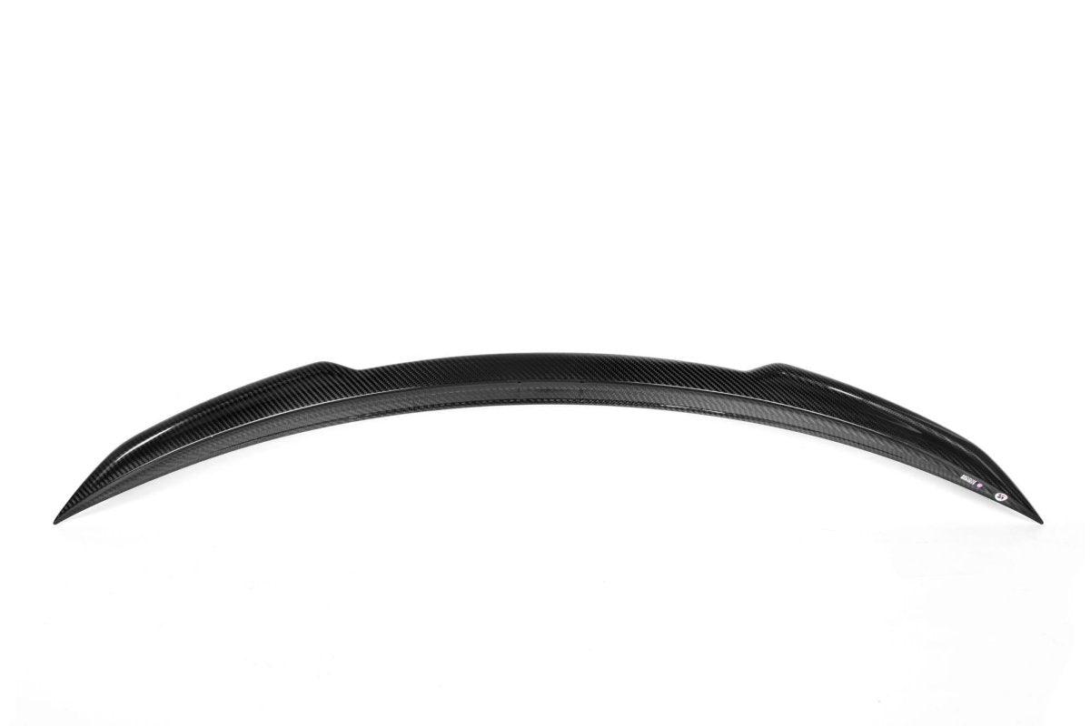 Mercedes Benz C-Class C63S C63 C43 AMG C300 W206 2021 2022 2023 2024 with Aftermarket Parts - X Style Rear Lip Spoiler Pre-preg Carbon Fiber from Aero Republic