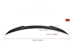 Mercedes Benz CLS-Class C257 W257 AMG CLS53 CLS450 CLS350 2019 2020 2021 2022 2023 with Aftermarket Parts - OE Style Rear Lip Spoiler Pre-preg Carbon Fiber from Aero Republic