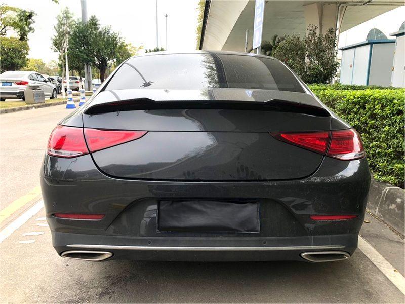 Mercedes Benz CLS-Class C257 W257 AMG CLS53 CLS450 CLS350 2019 2020 2021 2022 2023 with Aftermarket Parts - OE Style Rear Lip Spoiler Pre-preg Carbon Fiber from Aero Republic