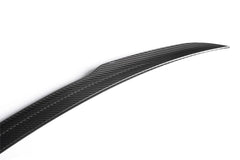 Mercedes Benz E-Class E63S E63 E53 E43 AMG E550 E450 E400 E350 E300 W213 2017 2018 2019 2020 2021 2022 2023 with Aftermarket Parts - X Style Rear Lip Spoiler Pre-preg Carbon Fiber from Aero Republic