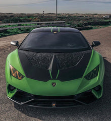 Lamborghini Huracan LP580 LP610 Evo RWD AWD Tecnica Performante 2015 2016 2017 2018 2019 2020 2021 2022 2023 2024 with Aftermarket Parts - Ten Style Hood?Pre-preg Carbon Fiber / FRP from Aero Republic