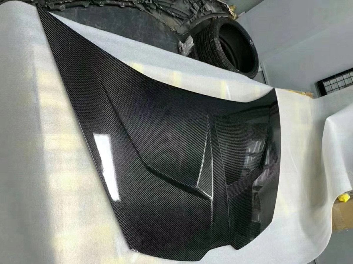 Lamborghini Huracan LP580 LP610 Evo RWD AWD Tecnica Performante 2015 2016 2017 2018 2019 2020 2021 2022 2023 2024 with Aftermarket Parts - Ten Style Hood?Pre-preg Carbon Fiber / FRP from Aero Republic
