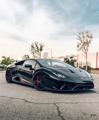 Lamborghini Huracan LP580 LP610 Evo RWD AWD Tecnica Performante 2015 2016 2017 2018 2019 2020 2021 2022 2023 2024 with Aftermarket Parts - Ten Style Hood Pre-preg Carbon Fiber / FRP from Aero Republic