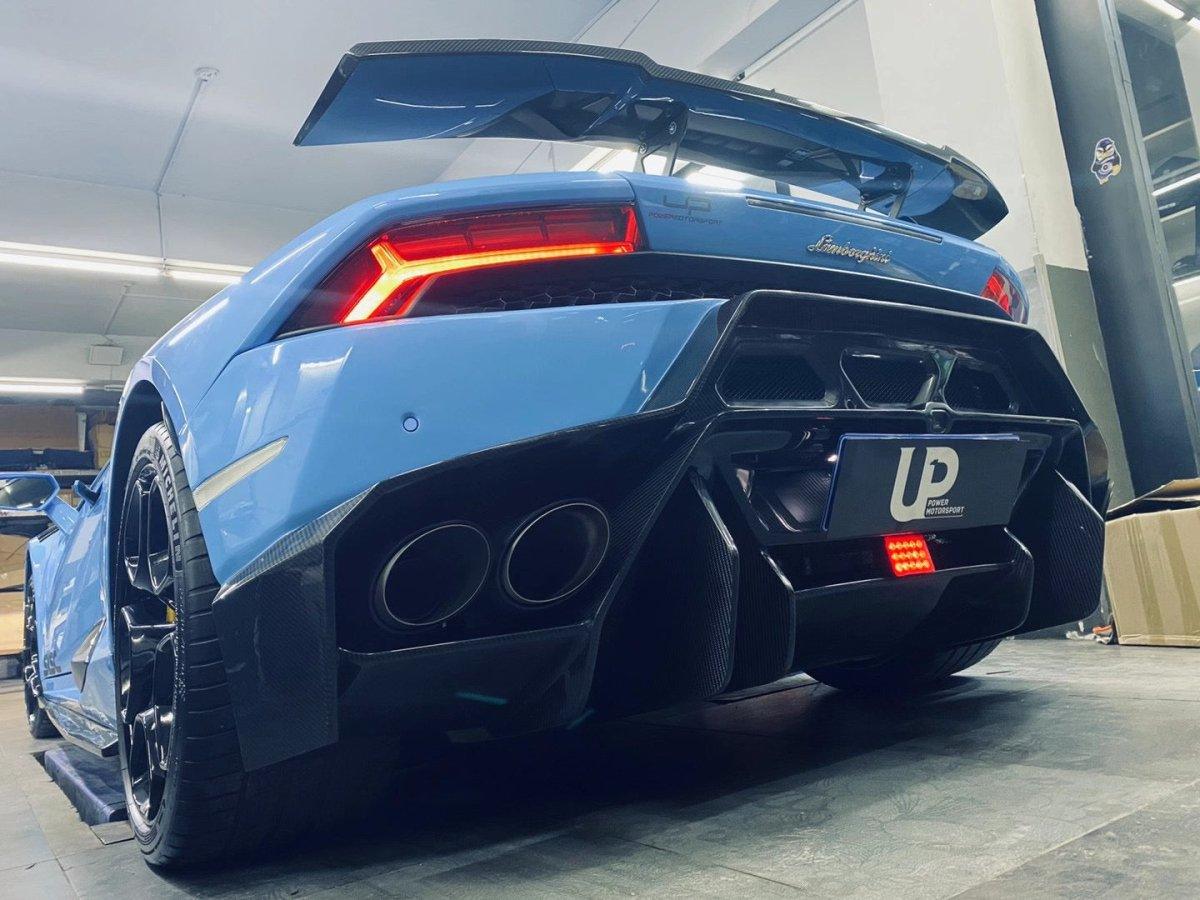 Aero Republic V Style Carbon Fiber Rear Bumper