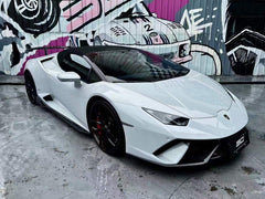 Aero Republic V Style Carbon Fiber Side Skirts For Lamborghini Huracan LP580 LP610 - Performance SpeedShop