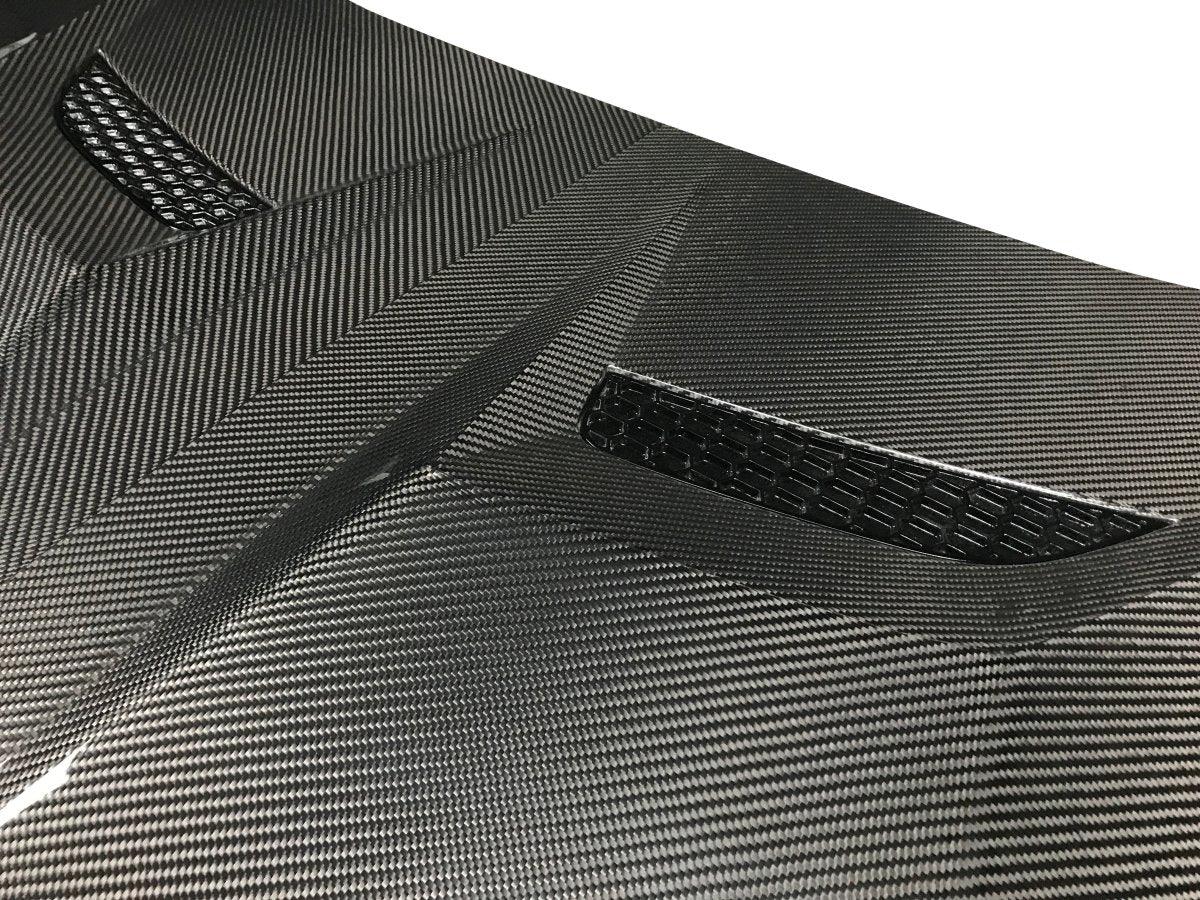 Lamborghini Huracan LP580 LP610 Evo RWD AWD Tecnica Performante 2015 2016 2017 2018 2019 2020 2021 2022 2023 2024 with Aftermarket Parts - VRS Style Hood Pre-preg Carbon Fiber / FRP from Aero Republic