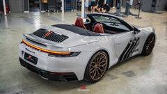 Armorextend AE Design Carbon Fiber Ducktail Spoiler for Porsche 992 Convertible Carrera & 4 & S & 4S - Performance SpeedShop