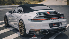 Armorextend AE Design Carbon Fiber Ducktail Spoiler for Porsche 992 Convertible Carrera & 4 & S & 4S - Performance SpeedShop