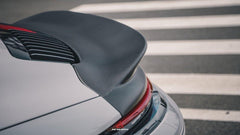 Armorextend AE Design Carbon Fiber Ducktail Spoiler for Porsche 992 Convertible Carrera & 4 & S & 4S - Performance SpeedShop