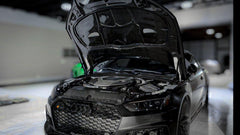 Audi RS5 S5 A5 B9 B9.5 2017 2018 2019 2020 2021 2022 2023 2024 with Aftermarket Parts - AE Style Hood Bonnet Carbon Fiber from?ArmorExtend
