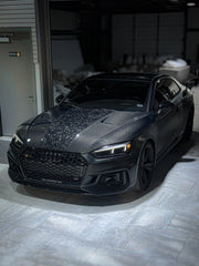 Audi RS5 S5 A5 B9 B9.5 2017 2018 2019 2020 2021 2022 2023 2024 with Aftermarket Parts - AE Style Hood Bonnet Carbon Fiber from?ArmorExtend