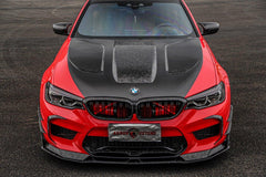 BMW M5/M5C F90 Pre-LCI 2018 2019 2020 & M5/M5C F90 LCI 2021 2022 2023 2024 with Aftermarket Parts - AE?Front Canards?Carbon Fiber?from ArmorExtend