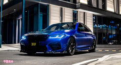 BMW M5/M5C F90 Pre-LCI 2018 2019 2020 & M5/M5C F90 LCI 2021 2022 2023 2024 with Aftermarket Parts - AE?Front Canards?Carbon Fiber?from ArmorExtend