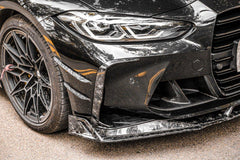 Armorextend AE Design Carbon Fiber Front Canards V1 for BMW G80 G82 G83 M3 M4 2021-ON - Performance SpeedShop