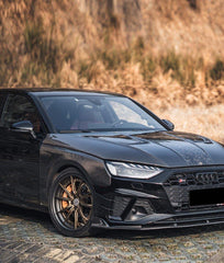 Audi S4 / A4 B9.5 2020 2021 2022 2023 2024 with Aftermarket Parts - AE Style Front Fenders Carbon Fiber?from ArmorExtend