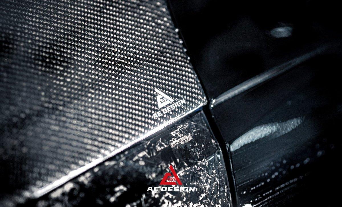 Audi S4 / A4 B9.5 2020 2021 2022 2023 2024 with Aftermarket Parts - AE Style Front Fenders Carbon Fiber?from ArmorExtend