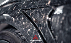 Audi S4 / A4 B9.5 2020 2021 2022 2023 2024 with Aftermarket Parts - AE Style Front Fenders Carbon Fiber?from ArmorExtend