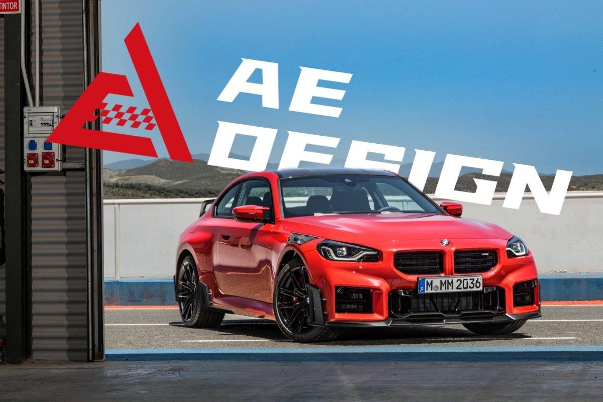 BMW M2 & M2C G87 2023 2024?with Aftermarket Parts - AE Style Front Fenders Carbon Fiber from ArmorExtend