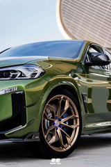 BMW X3M X3MC F97 LCI 2022 2023 2024 & X4M X4MC F98 LCI 2022 2023 2024 with Aftermarket Parts - AE Front Lip?Carbon Fiber?from ArmorExtend