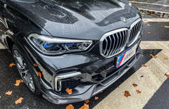 BMW X5 G05 M50i & X/S Drive 40i (With M-Package) Pre-LCI 2019 2020 2021 2022 with Aftermarket Parts - AE Style?Front Lip Carbon Fiber from?ArmorExtend