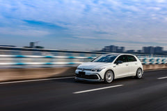 Volkswagen GTI & R-line MK8 2022 2023 2024 with Aftermarket Parts - AE Style Front Lip?Carbon Fiber?from ArmorExtend