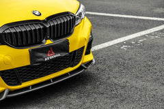 BMW 3 Series 330i M340i G20 Pre-LCI 2019 2020 2021 2022?with Aftermarket Parts - AE Style Front Lip Carbon Fiber from?ArmorExtend