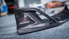 BMW M5 / M5C F90 Pre-LCI 2018 2019 2020 & M5 / M5C F90 LCI 2021 2022 2023 2024 With Aftermarket Parts - AE Lower Lip & Middle Lip?Carbon Fiber from ArmorExtend