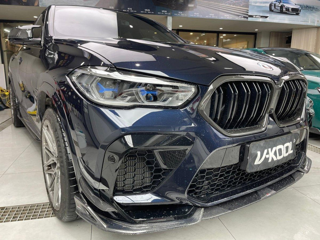 BMW X6M/C F96 Pre-LCI Aftermarket Parts - ArmorExtend Front Lip Carbon ...