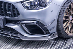 Mercedes Benz E63 W213 2021 2022 2023 2024 with Aftermarket Parts - AE Front Lip?Carbon Fiber?from ArmorExtend