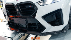 BMW X5M X5MC F95 & X6M X6MC F96 2024-ON (LCI) With Aftermarket Parts - AE Style Front Lip Carbon Fiber?from ArmorExtend