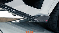 BMW X5M X5MC F95 & X6M X6MC F96 2024-ON (LCI) With Aftermarket Parts - AE Style Front Lip Carbon Fiber?from ArmorExtend