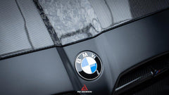 BMW M3 G80 G81 & M4 G82 G83 2021 2022 2023 2024 with Aftermarket Parts - AE?Style Hood?Carbon Fiber from ArmorExtend