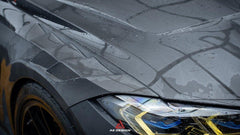 BMW M3 G80 G81 & M4 G82 G83 2021 2022 2023 2024 with Aftermarket Parts - AE?Style Hood?Carbon Fiber from ArmorExtend