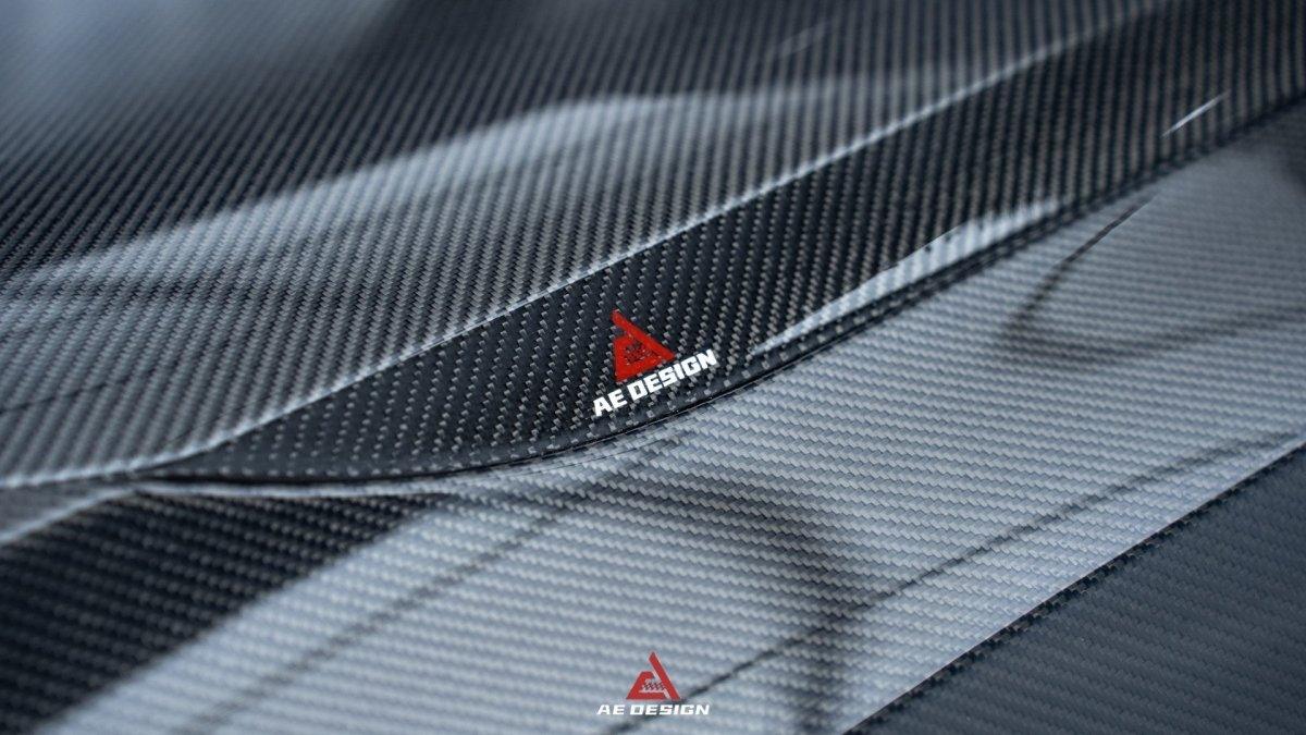 BMW M3 G80 G81 & M4 G82 G83 2021 2022 2023 2024 with Aftermarket Parts - AE?Style Hood?Carbon Fiber from ArmorExtend