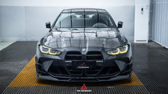 BMW M3 G80 G81 & M4 G82 G83 2021 2022 2023 2024 with Aftermarket Parts - AE?Style Hood?Carbon Fiber from ArmorExtend