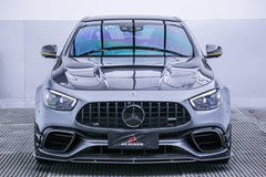 Mercedes Benz E63 E63S W213 2017 2018 2019 2020 2021 2022 2023 2024 with Aftermarket Parts - AE Hood Bonnet Carbon Fiber from ArmorExtend