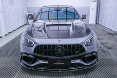 Mercedes Benz E63 E63S W213 2017 2018 2019 2020 2021 2022 2023 2024 with Aftermarket Parts - AE Hood Bonnet Carbon Fiber from ArmorExtend