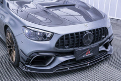 Mercedes Benz E63 E63S W213 2017 2018 2019 2020 2021 2022 2023 2024 with Aftermarket Parts - AE Hood Bonnet Carbon Fiber from ArmorExtend