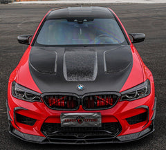 BMW M5/M5C F90 Pre-LCI 2018 2019 2020 with Aftermarket Parts - AE Intake Vent Cover?Carbon Fiber?from ArmorExtend