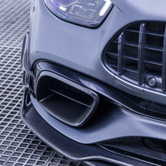 Mercedes Benz E63 E63S W213 2021 2022 2023 2024 with Aftermarket Parts - AE Style Intake Vent Cover Carbon Fiber?from ArmorExtend