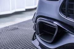Mercedes Benz E63 E63S W213 2021 2022 2023 2024 with Aftermarket Parts - AE Style Intake Vent Cover Carbon Fiber?from ArmorExtend