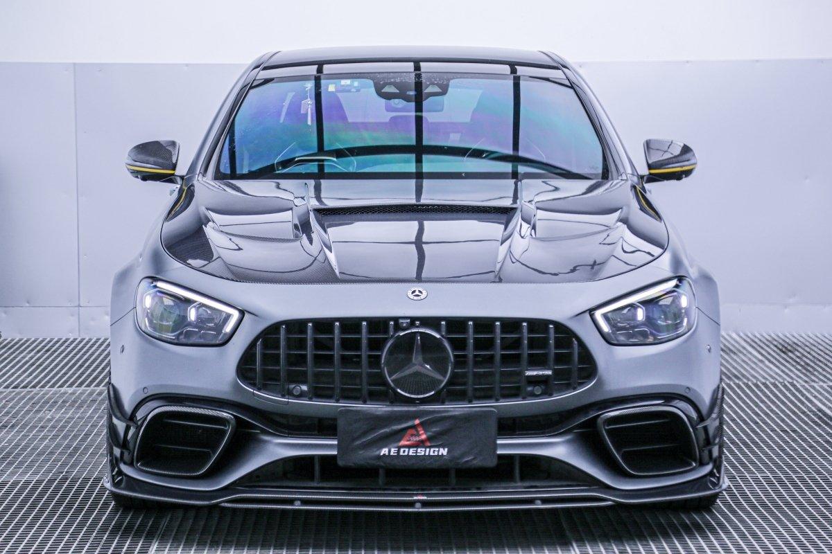 Mercedes Benz E63 E63S W213 2021 2022 2023 2024 with Aftermarket Parts - AE Style Intake Vent Cover Carbon Fiber?from ArmorExtend
