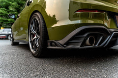 Volkswagen GTI & R-line MK8 2022 2023 2024 with Aftermarket Parts - AE Rear Diffuser?Carbon Fiber?from?ArmorExtend