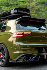 Volkswagen GTI & R-line MK8 2022 2023 2024 with Aftermarket Parts - AE Rear Diffuser?Carbon Fiber?from?ArmorExtend